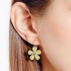 Kate Spade Marguerite Daisy Crystal Earrings